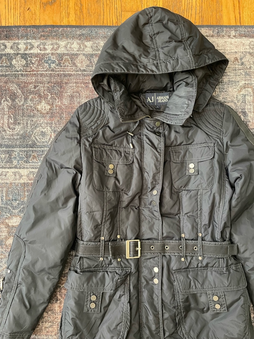 Armani jeans industrial Y2K jacket